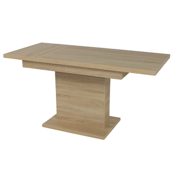 Jedálenský stôl SHIDA 2 dub sonoma, šírka 130 cm, rozkladací 2