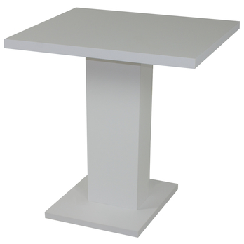 Jedálenský stôl SHIDA biela, šírka 70 cm 1