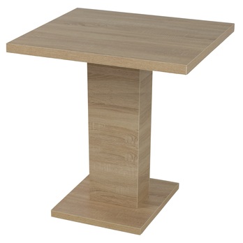 Jídelní stůl SHIDA dub sonoma, šířka 90 cm 1
