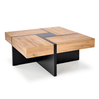 Konferenční stolek SIVAKO dub craft/černá 1