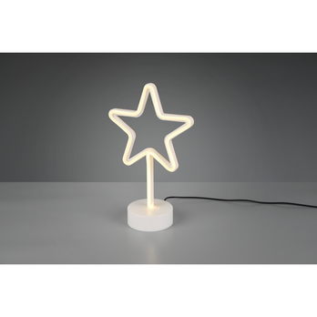 Stolní LED lampa STAR bílá 2