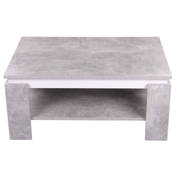 Konferenční stolek TIM II beton/bílá 2