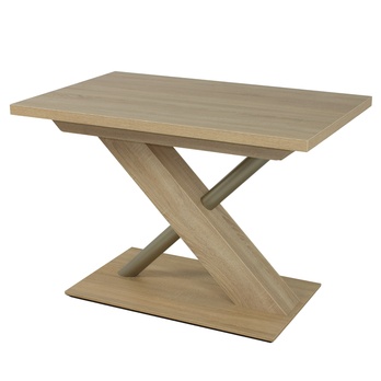 Jídelní stůl UTENDI dub sonoma, šířka 130 cm 1