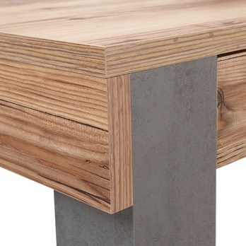 Barový stôl VELVET sivá/old style 3