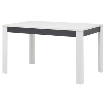Jedálenský stôl WHITNEY GREY GR11 biela/sivá 1