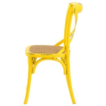 Jídelní židle XABI žlutá 4