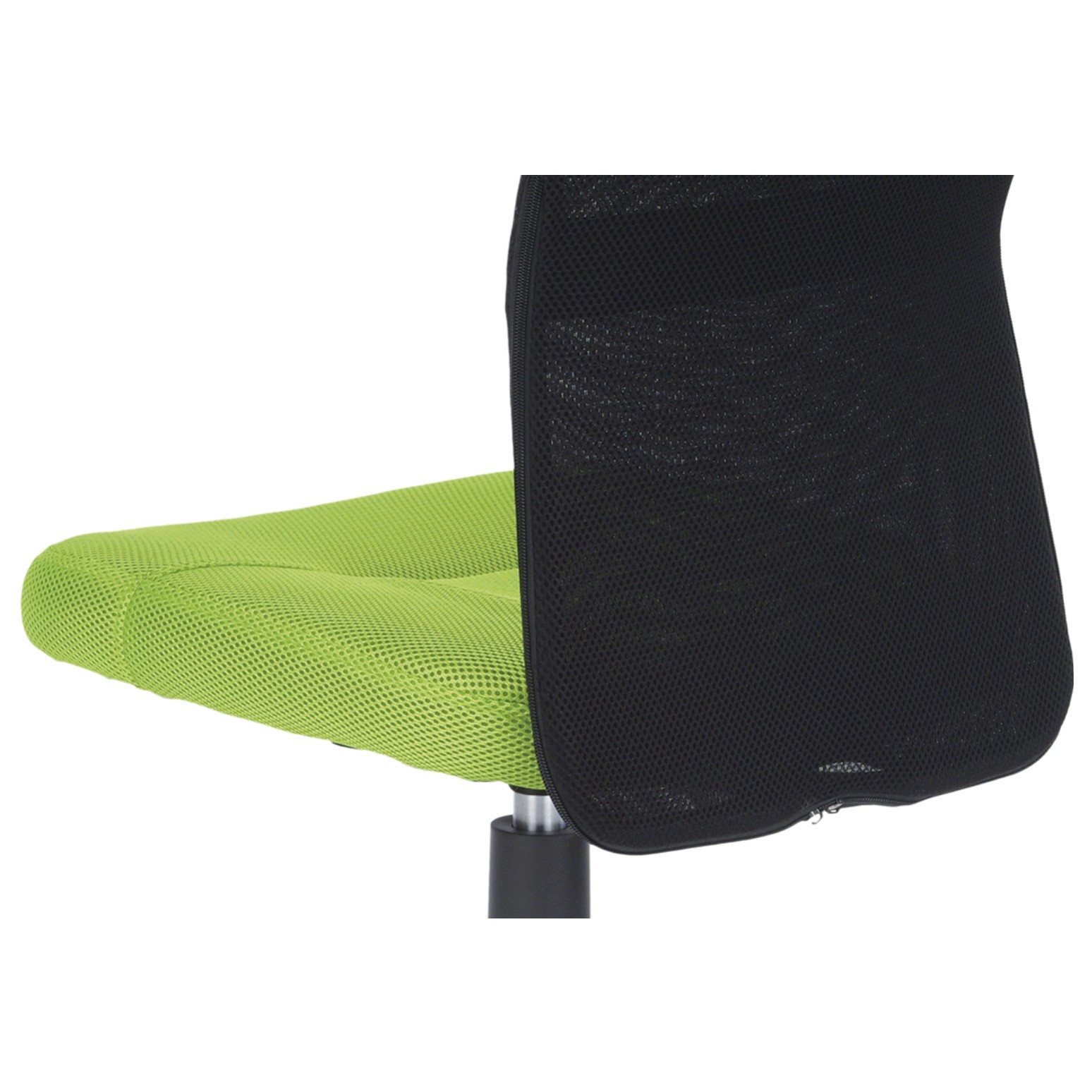 Sconto Detská stolička BAMBI zelená/čierna.