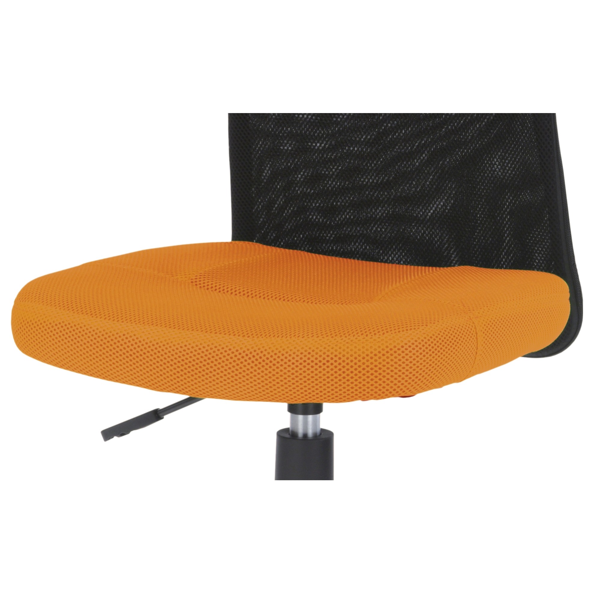 Sconto Detská stolička BAMBI oranžová/čierna.