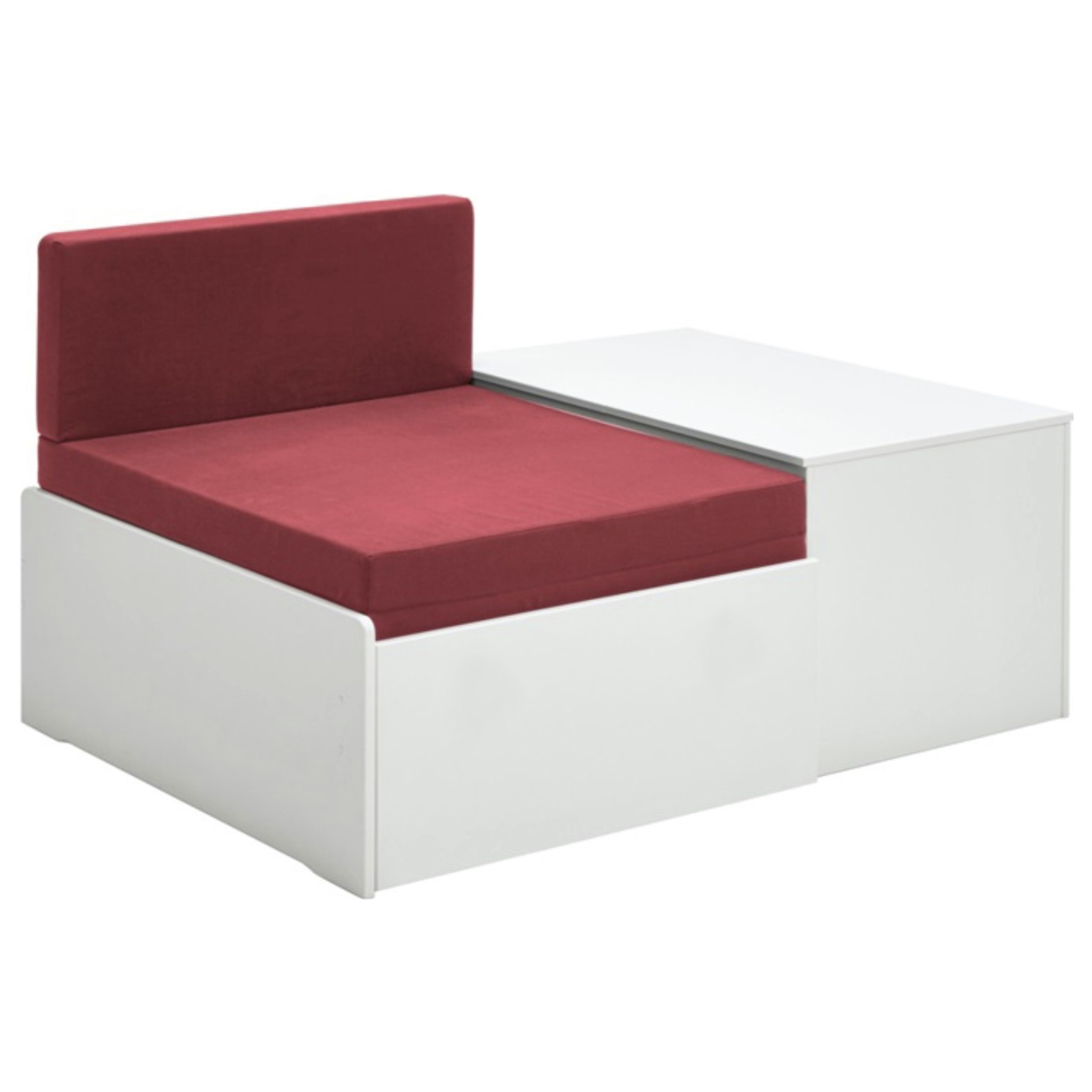 Sconto Sklápacia posteľ FOR KIDS 631 biela, 75x180 cm.
