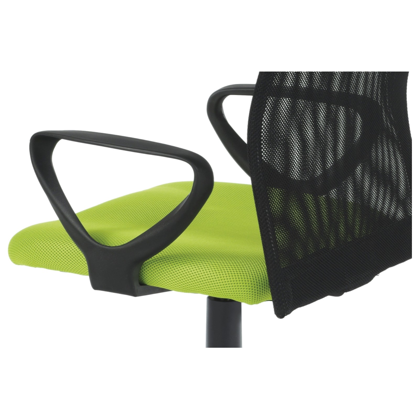 Sconto Kancelárska stolička FRESH zelená/čierna.