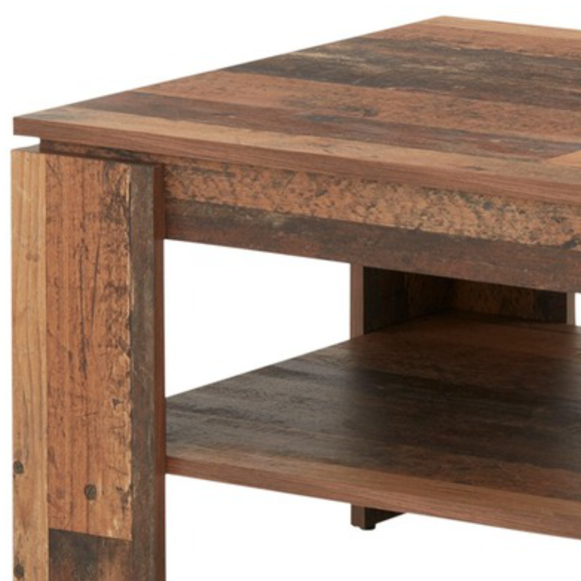 Sconto Konferenčný stolík HARRISON tmavé drevo s patinou.